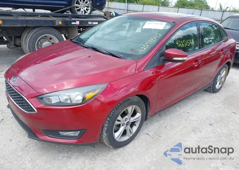 2017 Ford Focus Sel z USA, uszkodzony, nr VIN 1FADP3H28HL340565